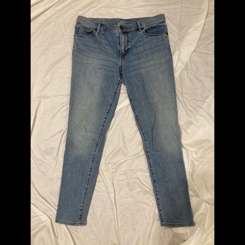 Loft Relaxed Skinny Jeans